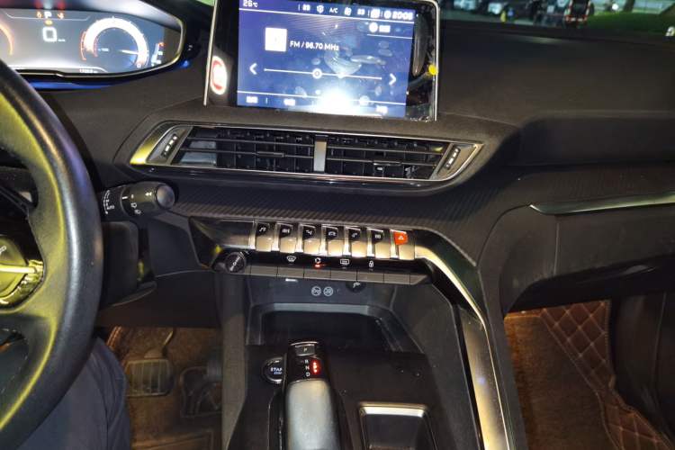 Used Peugeot 4008 2019 350THP First Edition Audio And AC Panel