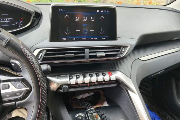 Used Peugeot 4008 2019 Revised Version 360THP – First Edition Audio And AC Panel
