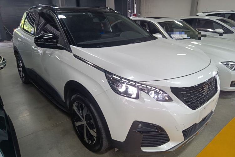 Used Peugeot 4008 2019 360THP BLACKPACK Obsidian Edition Front Right 45 Deg