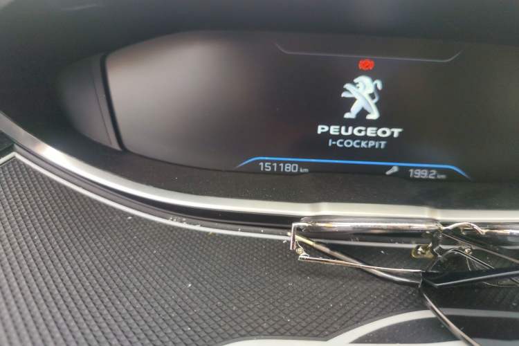 Used Peugeot 4008 2019 380THP Excellence Edition Odometer Close Up