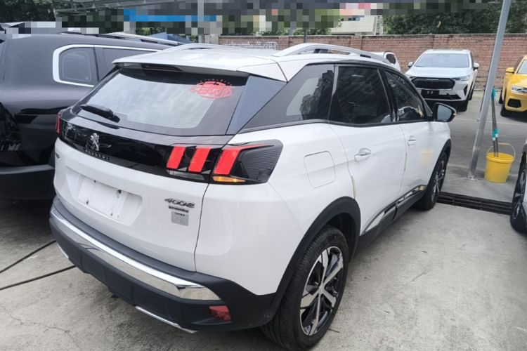 Used Peugeot 4008 2019 350THP First Edition Rear Right 45 Deg