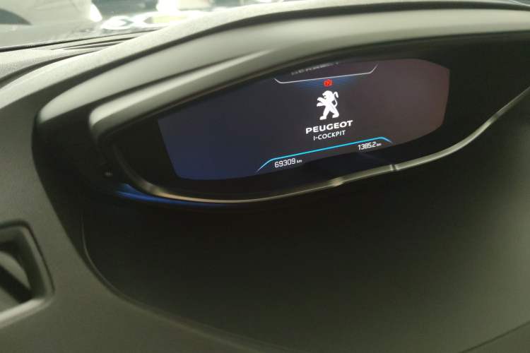 Used Peugeot 4008 2021 360THP Performance Edition Odometer Close Up
