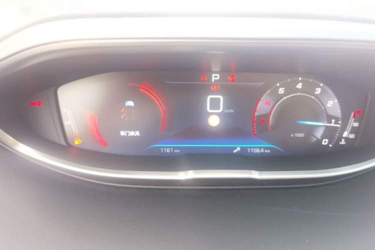 Used Peugeot 4008 2021 360THP Technology Edition Odometer Close Up