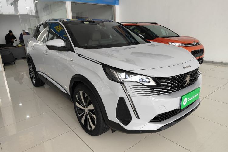 Used Peugeot 4008 2021 400THP Ultimate GT Edition Front Right 45 Deg