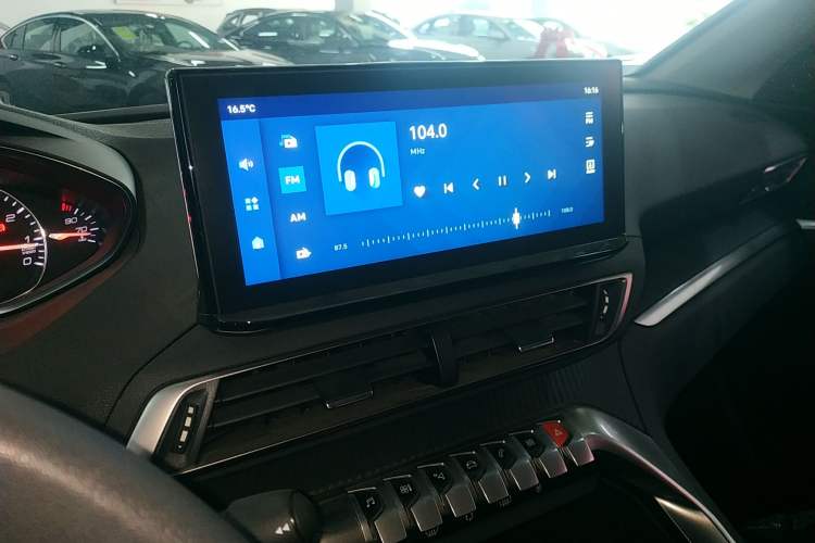 Used Peugeot 4008 2021 360THP Sharp Edition Audio And AC Panel