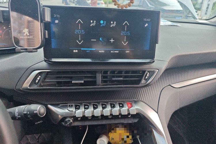 Used Peugeot 4008 2021 360THP Technology Edition Audio And AC Panel