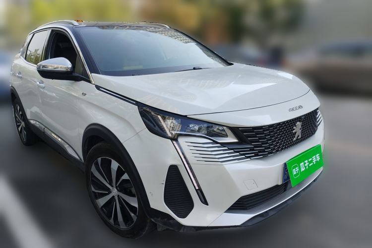 Used Peugeot 4008 2021 400THP Ultimate GT Edition Front Right 45 Deg