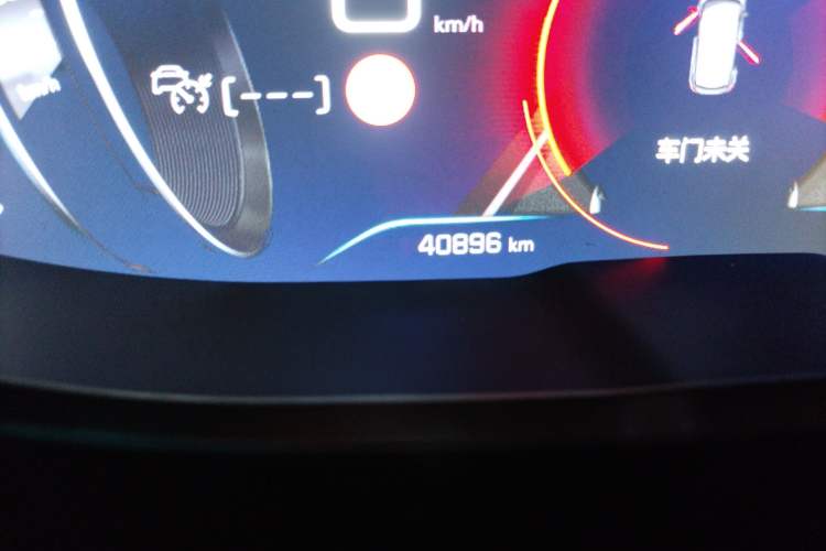 Used Peugeot 4008 2021 360THP Technology Edition Odometer Close Up