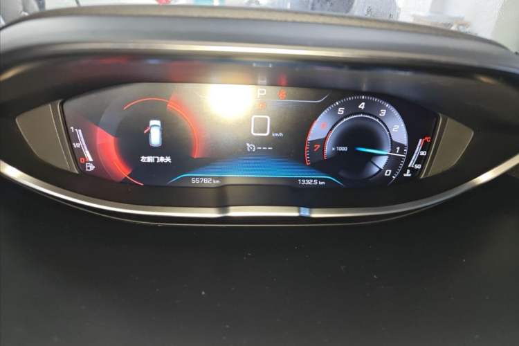 Used Peugeot 4008 2021 360THP Performance Edition Odometer Close Up