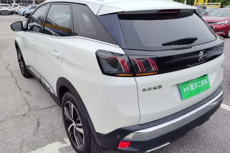 Used Peugeot 4008 2021 360THP Technology Edition Rear Left 45 Deg