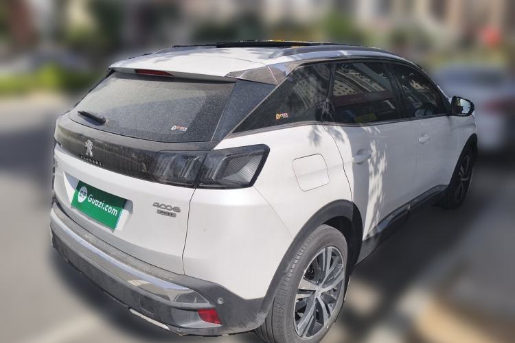 Used Peugeot 4008 2021 400THP Tech Edition Rear Right 45 Deg
