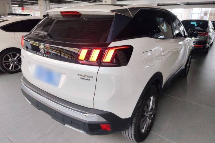 Used Peugeot 4008 2021 360THP Sharp Edition Rear Right 45 Deg