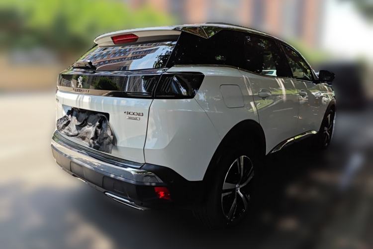 Used Peugeot 4008 2021 360THP Technology Edition Rear Right 45 Deg