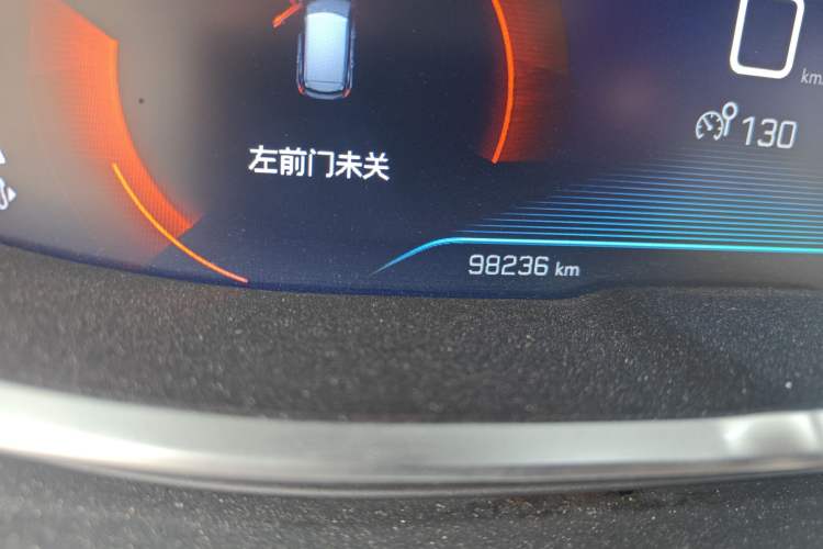 Used Peugeot 4008 2021 360THP Performance Edition Odometer Close Up