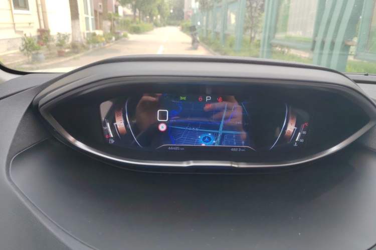 Used Peugeot 4008 2022 400THP Night Tech Edition Odometer Close Up