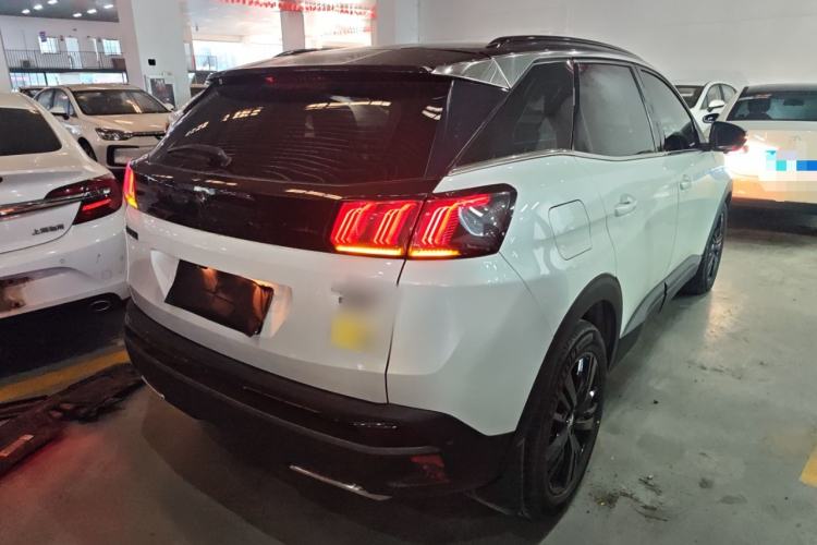 Used Peugeot 4008 2022 400THP Night Tech Edition Rear Right 45 Deg