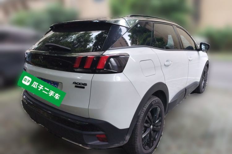 Used Peugeot 4008 2022 400THP Night Edition Rear Right 45 Deg