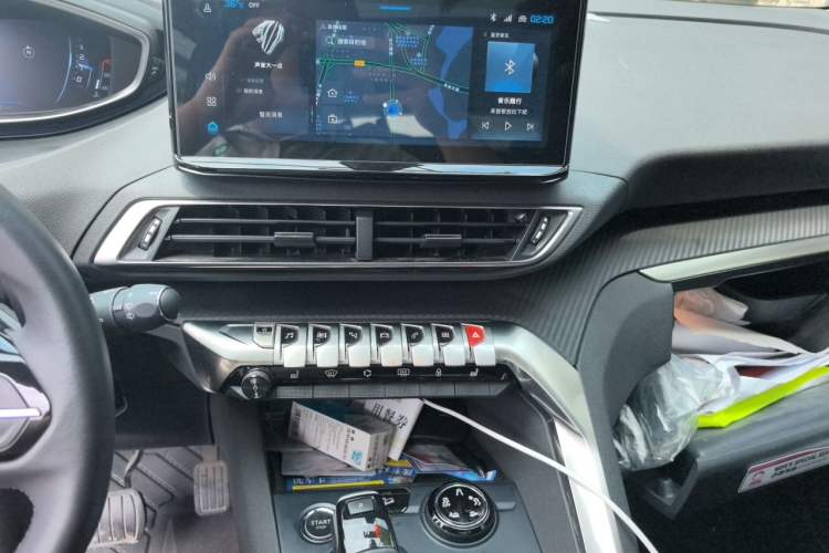 Used Peugeot 4008 2023 360THP Technology Edition Audio And AC Panel