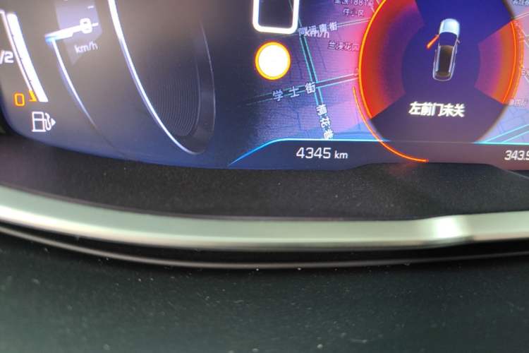 Used Peugeot 4008 2023 360THP Technology Edition Odometer Close Up