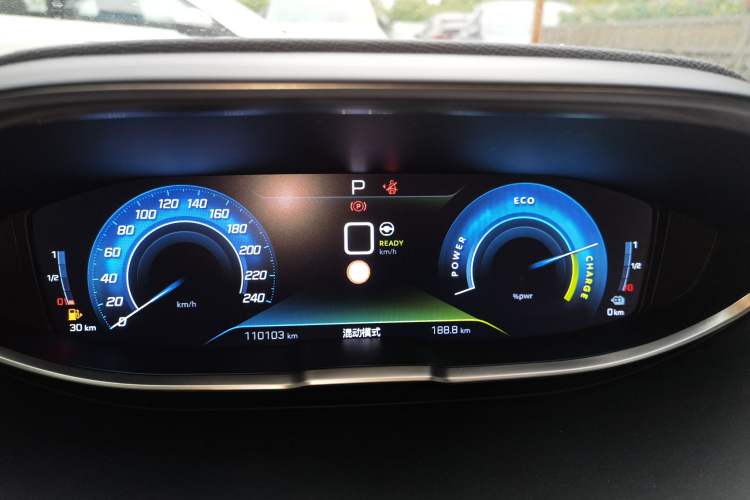Used Peugeot 4008 New Energy 2020 1.6T PHEV Triple-Engine Luxury Edition Instrument Cluster