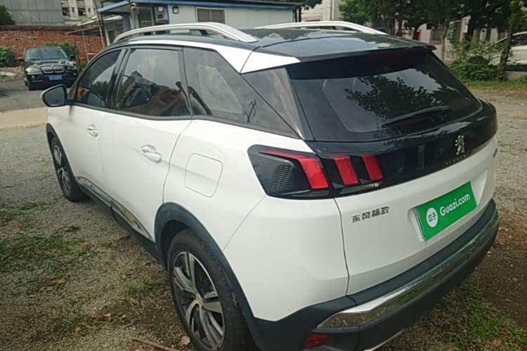 Used Peugeot 4008 New Energy 2020 1.6T PHEV Triple-Engine Luxury Edition Rear Left 45 Deg
