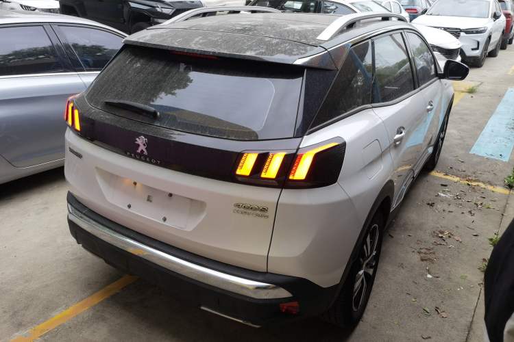 Used Peugeot 4008 New Energy 2020 1.6T PHEV Triple-Engine Luxury Edition Rear Right 45 Deg