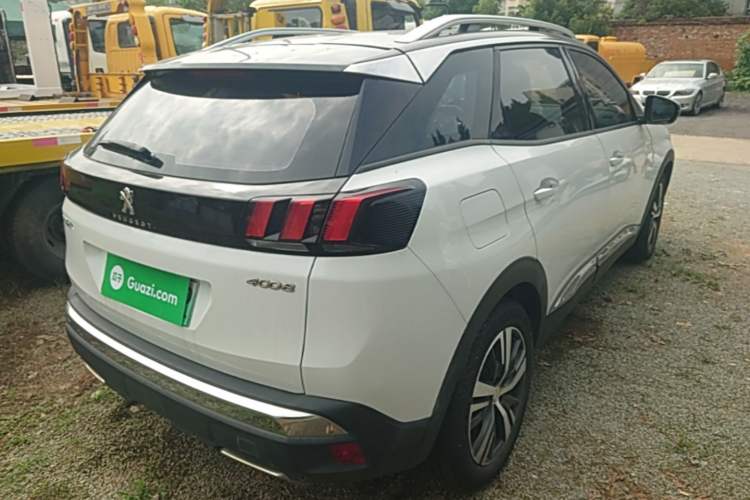 Used Peugeot 4008 New Energy 2020 1.6T PHEV Triple-Engine Luxury Edition Rear Right 45 Deg