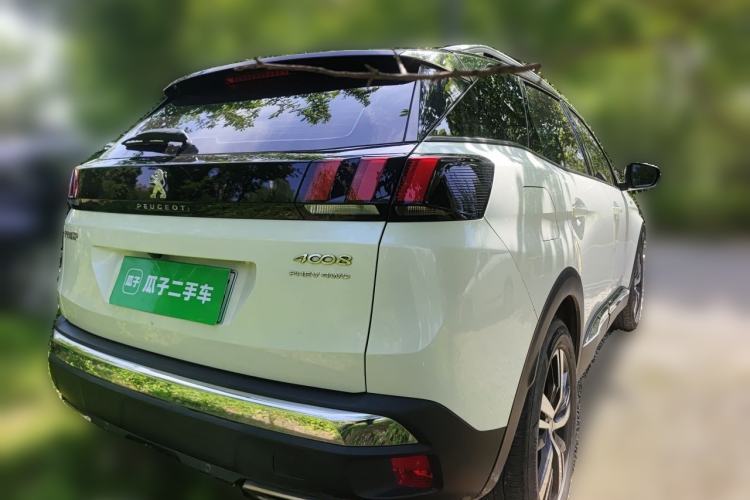 Used Peugeot 4008 New Energy 2020 1.6T PHEV Triple-Engine Luxury Edition Rear Right 45 Deg