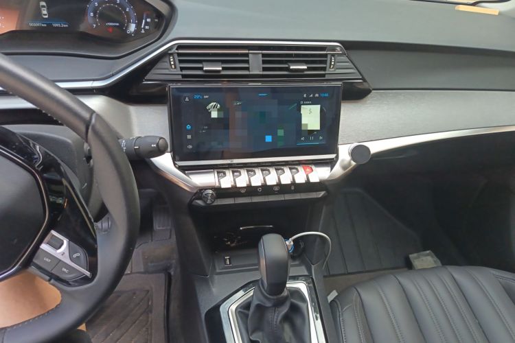 Used Peugeot 408 2022 1.6T Light-Chasing Edition Audio And AC Panel