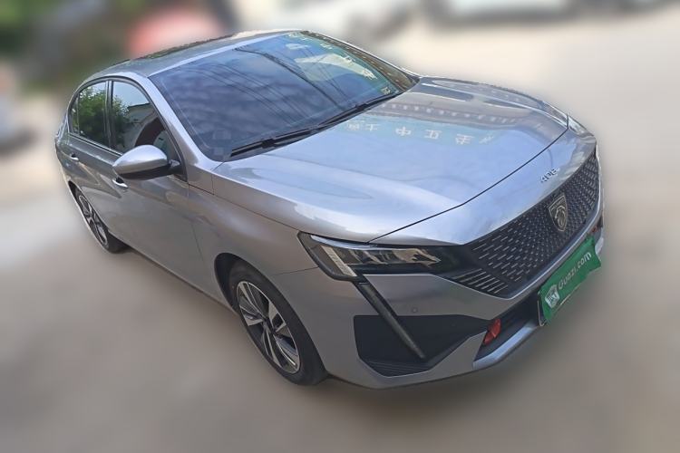 Used Peugeot 408 2022 1.6T Light-Chasing Edition Front Right 45 Deg