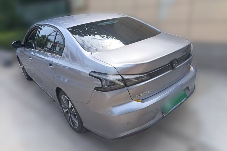 Used Peugeot 408 2022 1.6T Light-Chasing Edition Rear Left 45 Deg