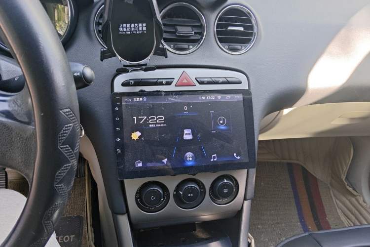 Used Peugeot 408 2010 2.0L Manual Comfort Edition Audio And AC Panel