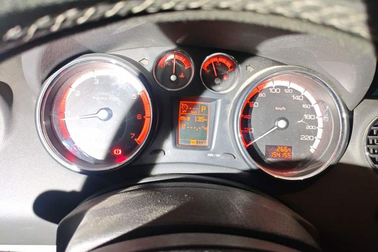 Used Peugeot 408 2010 2.0L Automatic Prestige Edition Instrument Cluster