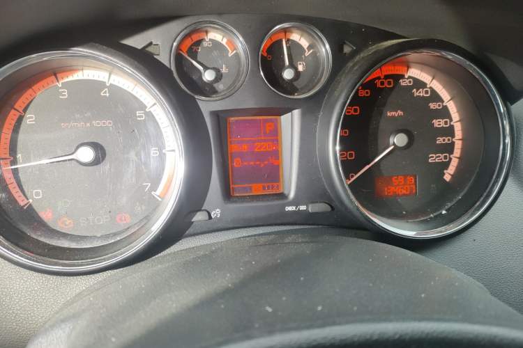 Used Peugeot 408 2010 2.0L Automatic Comfort Edition Instrument Cluster