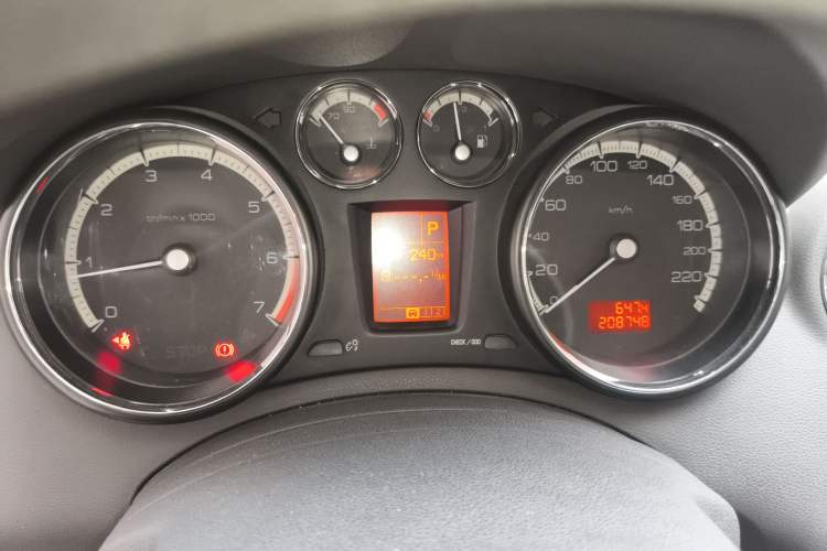 Used Peugeot 408 2010 2.0L Automatic Comfort Edition Instrument Cluster