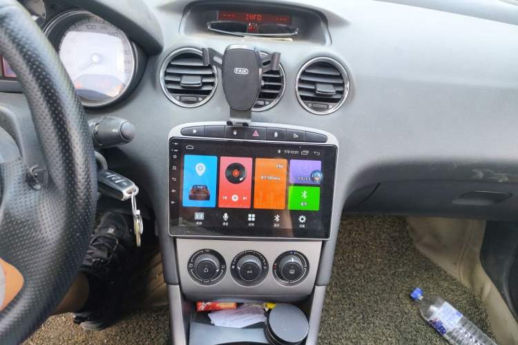 Used Peugeot 408 2011 1.6L Manual Comfort Edition Audio And AC Panel