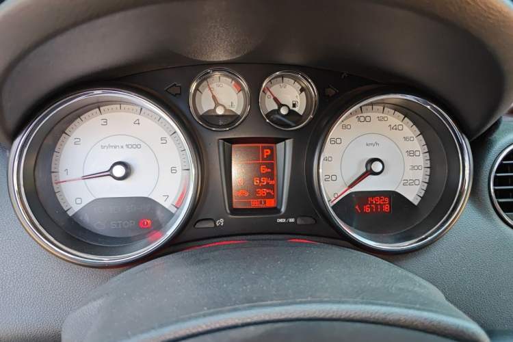 Used Peugeot 408 2011 2.0L Automatic Comfort Edition Instrument Cluster