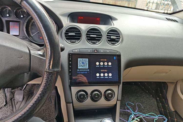 Used Peugeot 408 2011 2.0L Manual Comfort Edition Audio And AC Panel