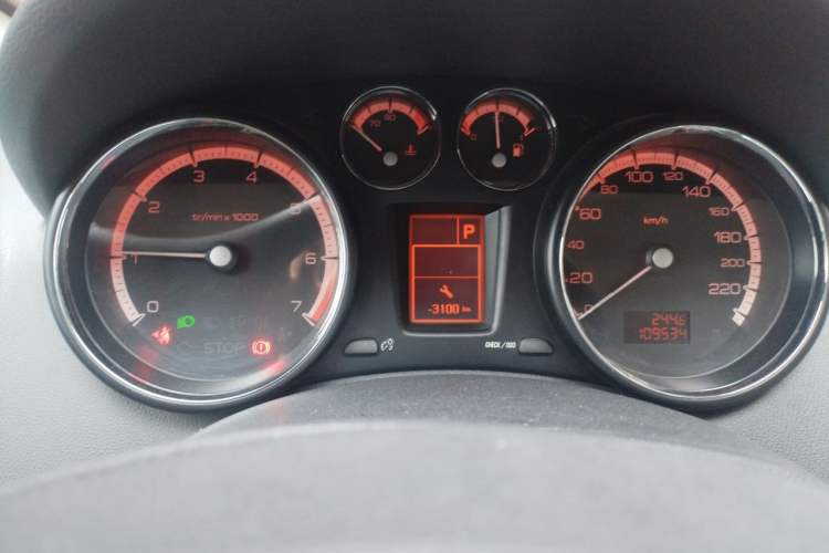 Used Peugeot 408 2011 2.0L Automatic Comfort Edition Instrument Cluster