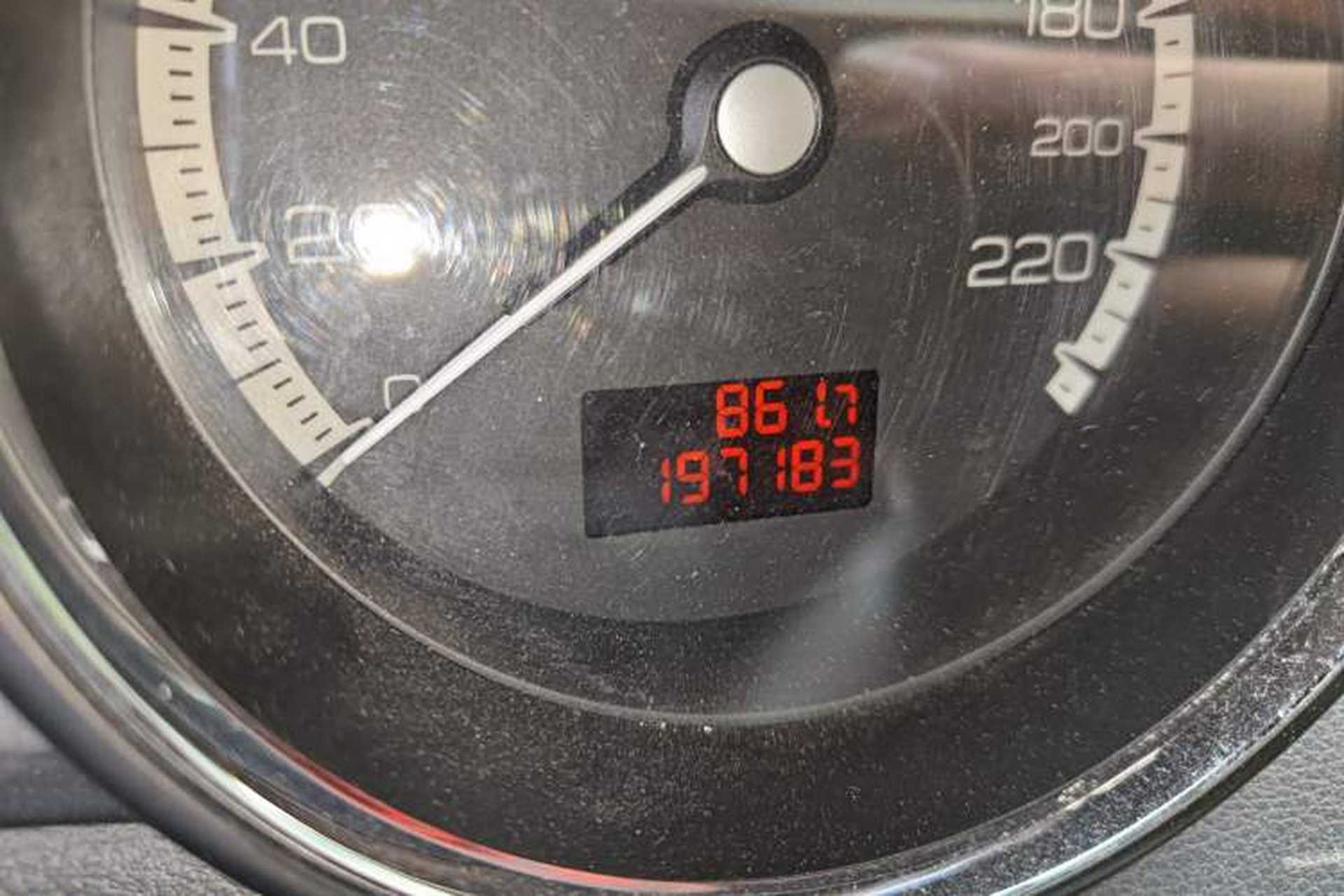 Used Peugeot 408 2011 2.0L Manual Comfort Edition Odometer Close Up