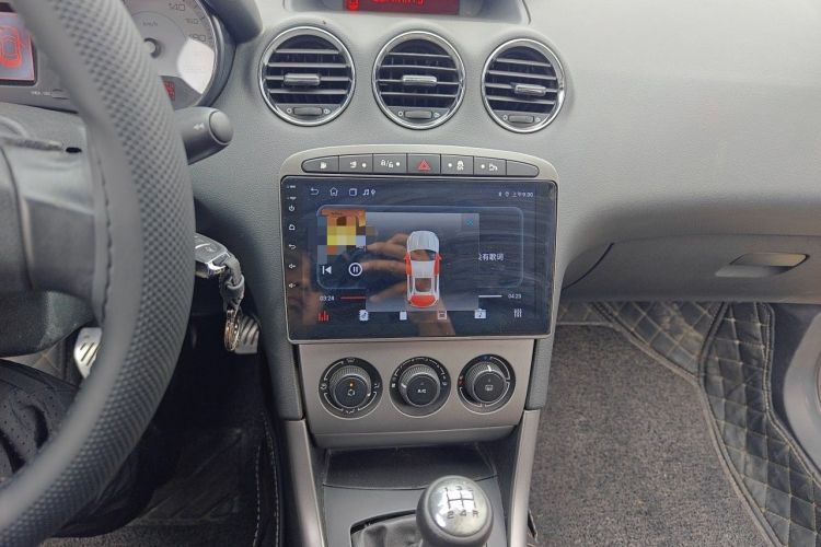 Used Peugeot 408 2011 2.0L Manual Comfort Edition Audio And AC Panel