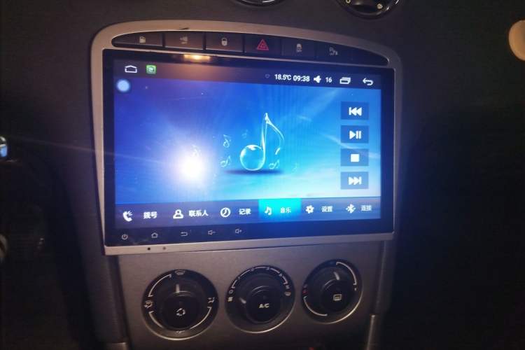 Used Peugeot 408 2011 2.0L Manual Comfort Edition Audio And AC Panel
