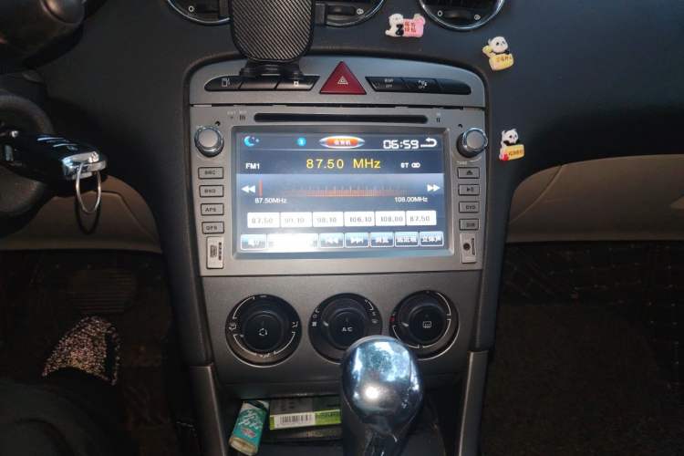 Used Peugeot 408 2011 1.6L Automatic Comfort Edition Audio And AC Panel