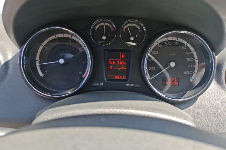 Used Peugeot 408 2011 2.0L Automatic Comfort Edition Instrument Cluster