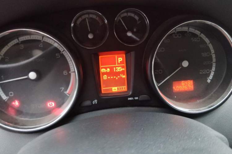 Used Peugeot 408 2011 1.6L Automatic Comfort Edition Instrument Cluster