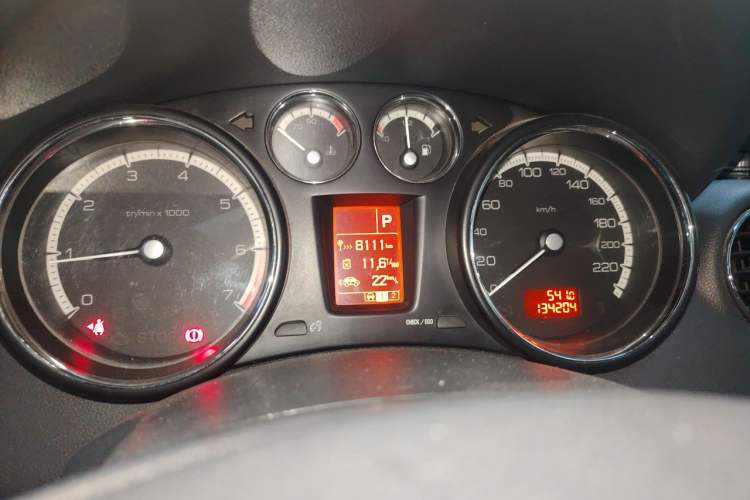 Used Peugeot 408 2011 1.6L Automatic Comfort Edition Instrument Cluster