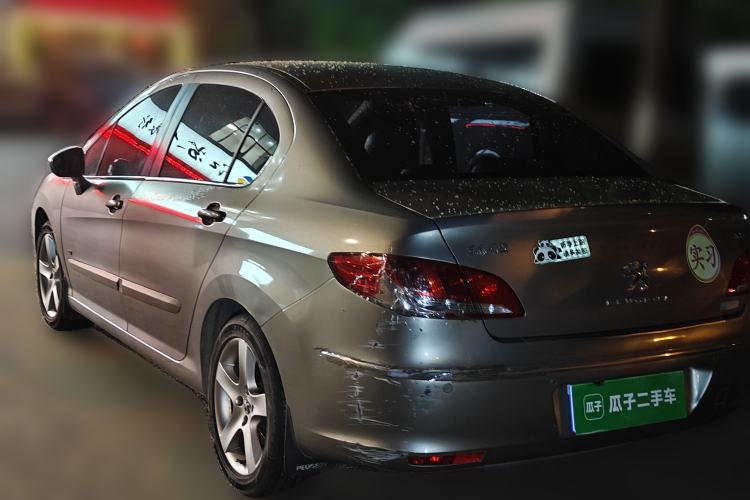 Used Peugeot 408 2011 2.0L Manual Comfort Edition Rear Left 45 Deg