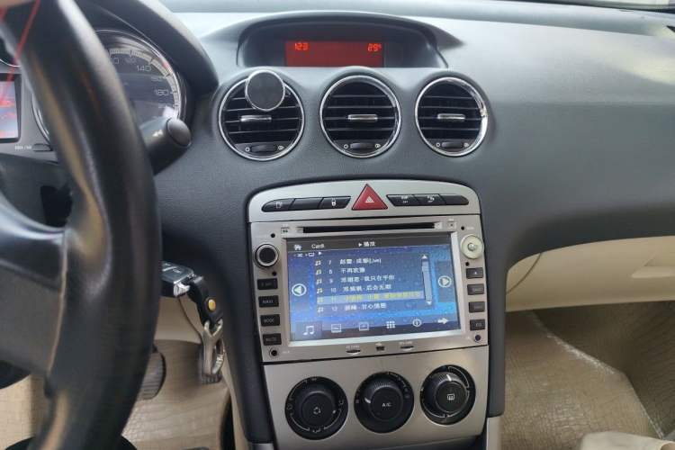 Used Peugeot 408 2011 2.0L Manual Comfort Edition Audio And AC Panel