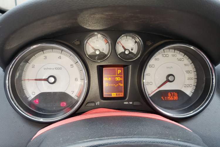 Used Peugeot 408 2011 2.0L Automatic Comfort Edition Instrument Cluster