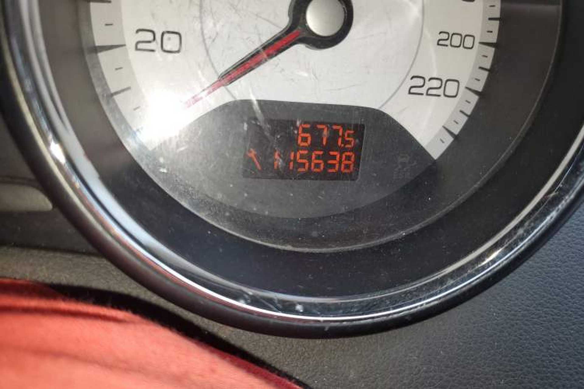 Used Peugeot 408 2011 2.0L Automatic Comfort Edition Odometer Close Up